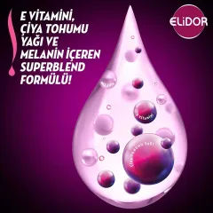 Elidor Superblend Şampuan Esmer Parlaklık 400 ml
