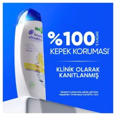Head & Shoulders Limon Ferahlığı Kepeğe Karşı Etkili Şampuan 330 ml