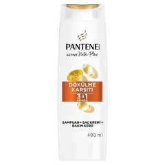 Pantene Dökülme Karşıtı 3'ü 1 Arada Şampuan 400 ml