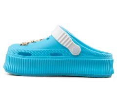 Twingo Crocs Kadın Taşlı Terlik - Bebe Mavisi